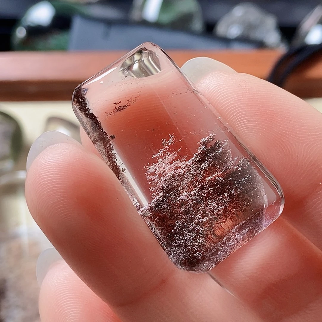 颈饰水晶未镶嵌无事牌