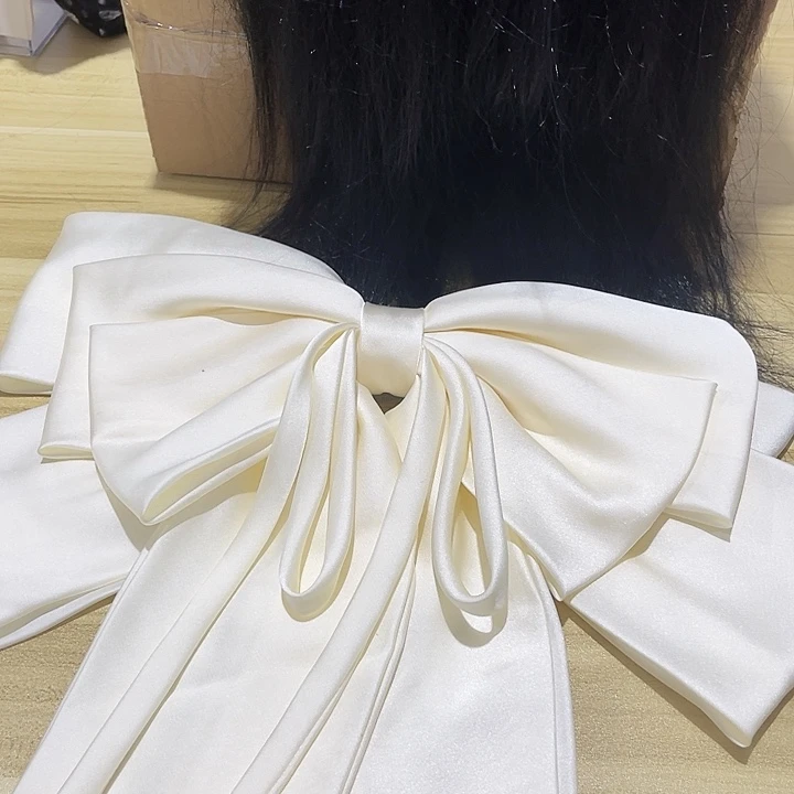 铁合金布艺蝴蝶结发夹