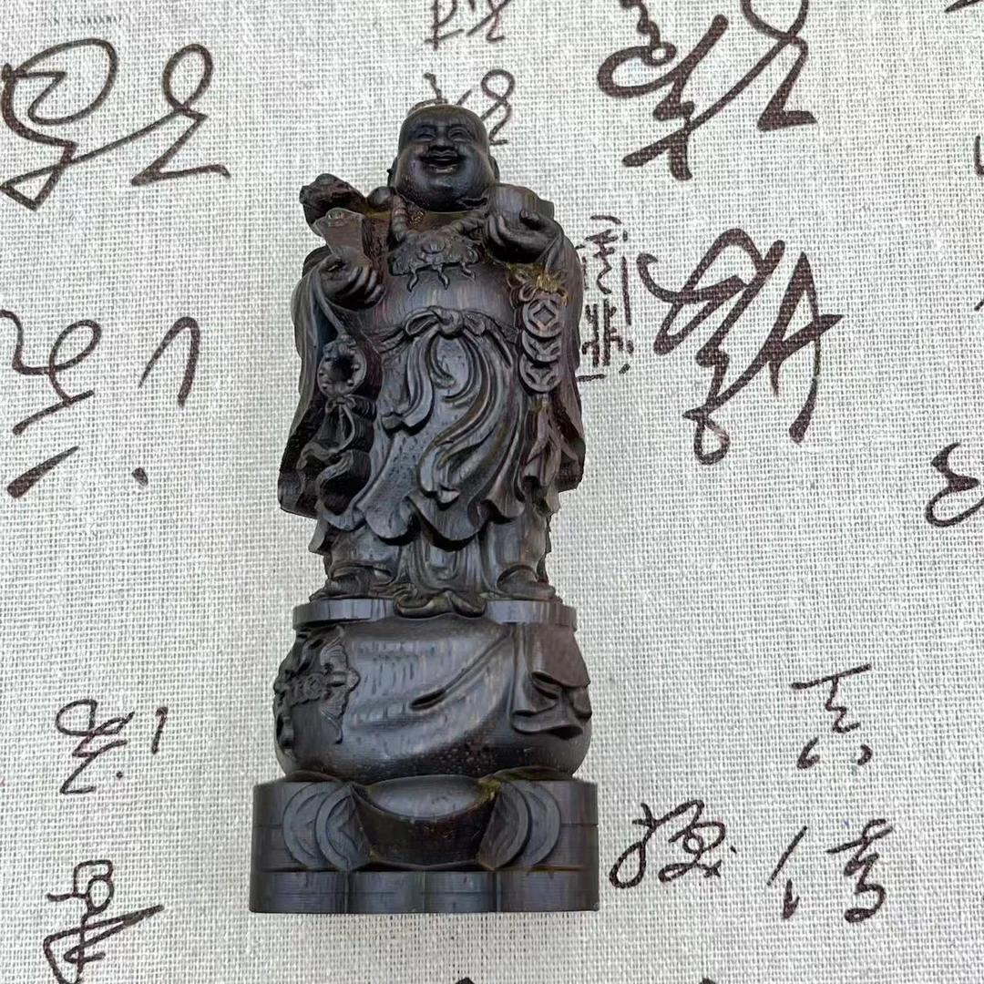 沉香雕刻佛公摆件小礼包2(拍一发三) 多样性发货