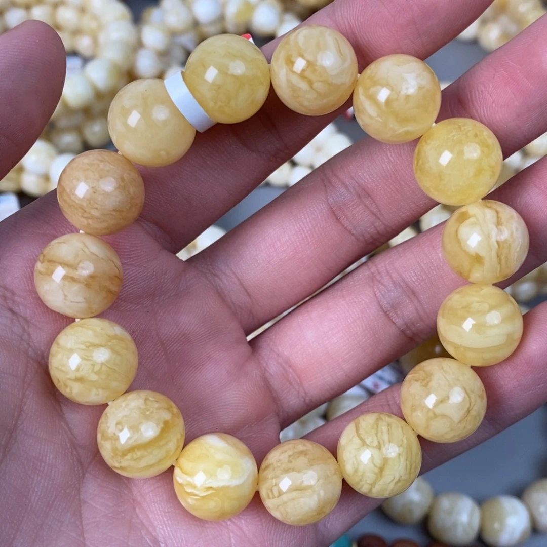 琥珀未镶嵌珠宝奇石14mm➕ 23.7g