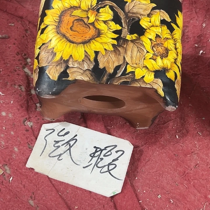 我***界景德镇手绘花盆满38包邮