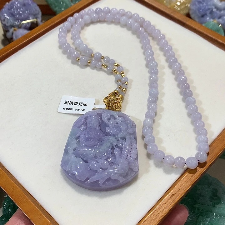 翡翠未镶嵌颈饰翡翠吊坠