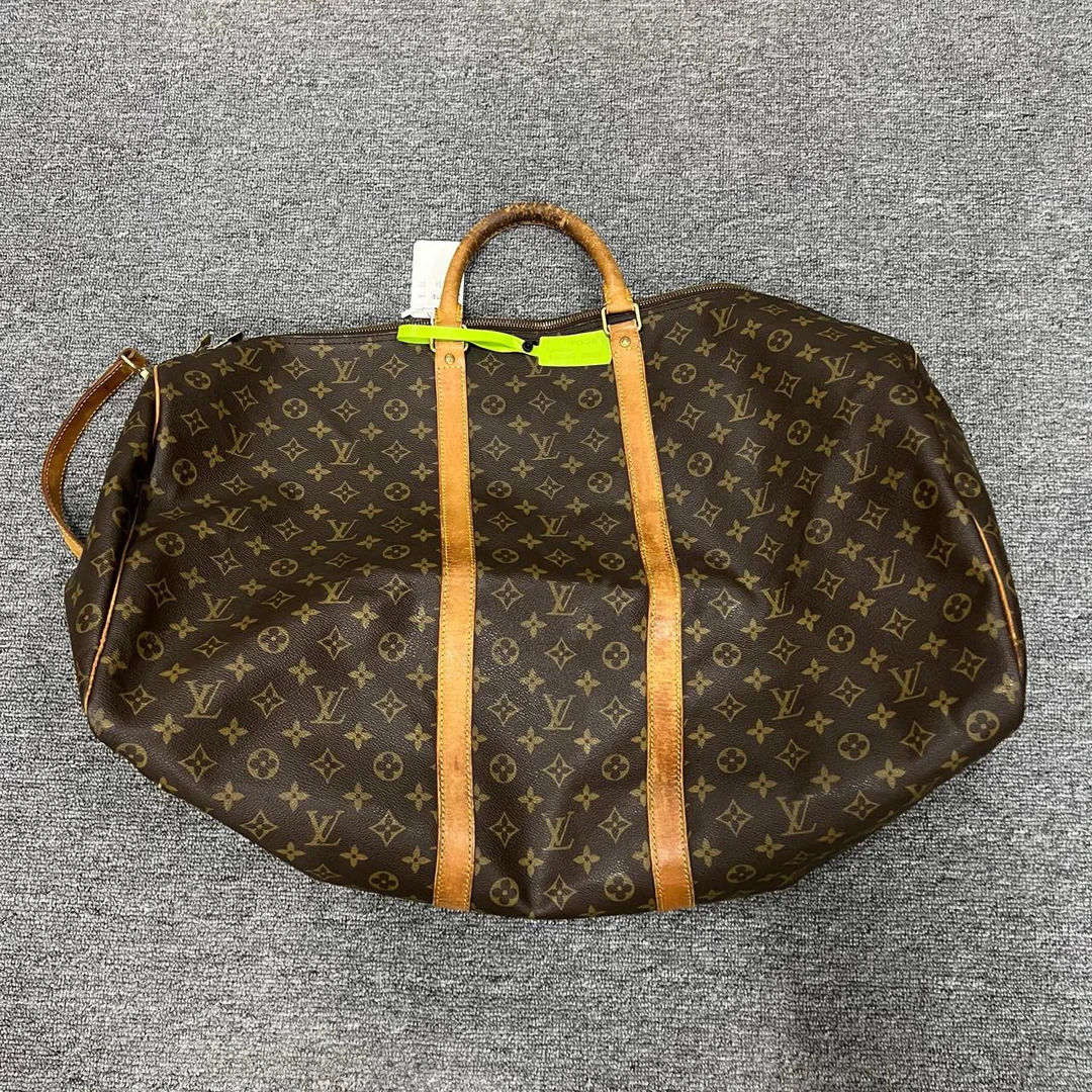 95新 LouisVuitton/路易威登 jp79 KEEPALL55 老花旅行包 602417