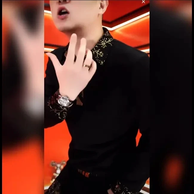 《玄金领徽》秋冬季新款卫衣男士商务潮流时尚百搭套头长袖修身帅气