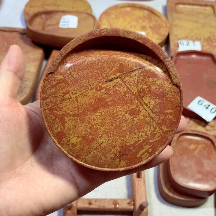 石材烟**平红丝砚链接喜欢的拍图