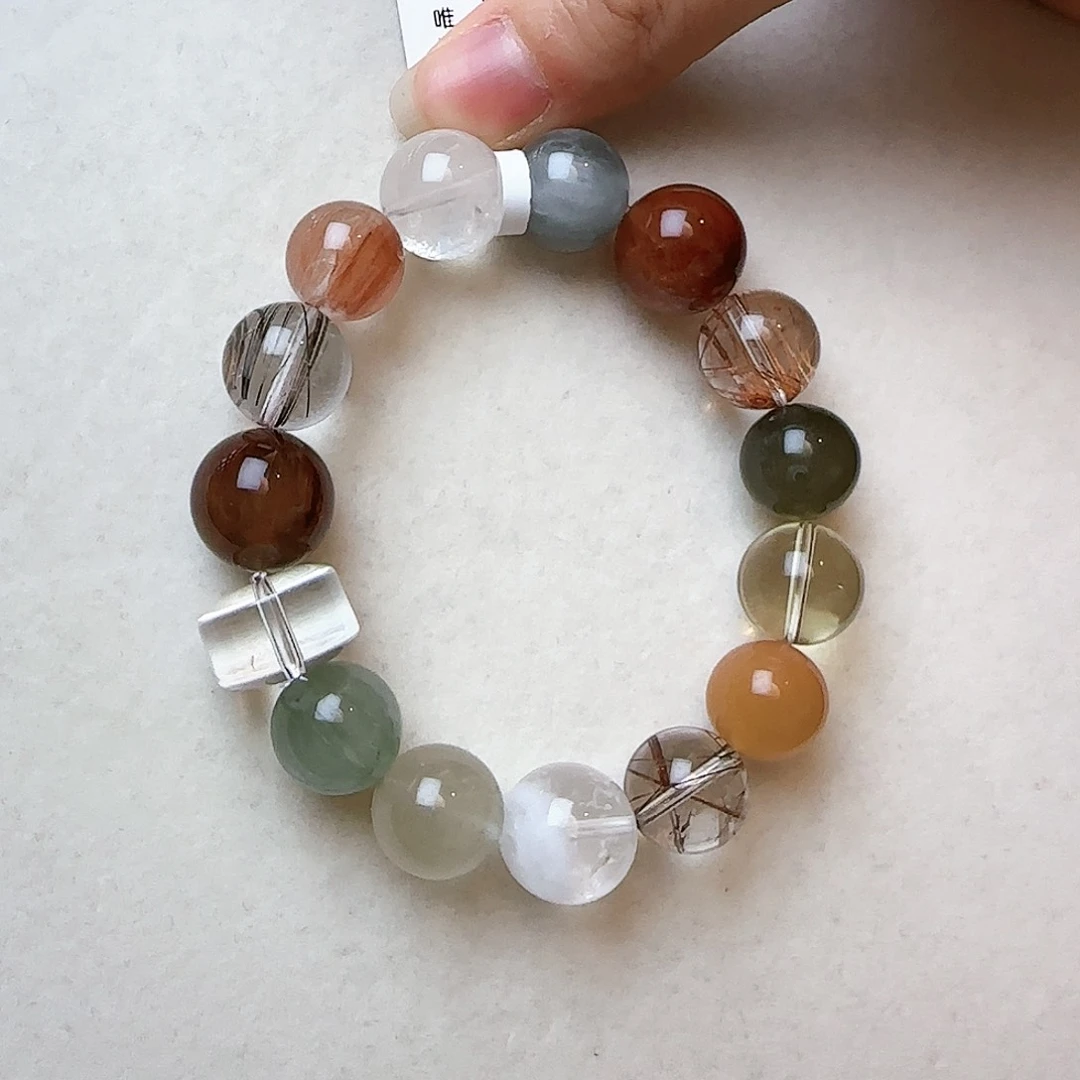 水晶手链未镶嵌暖*大气上档次