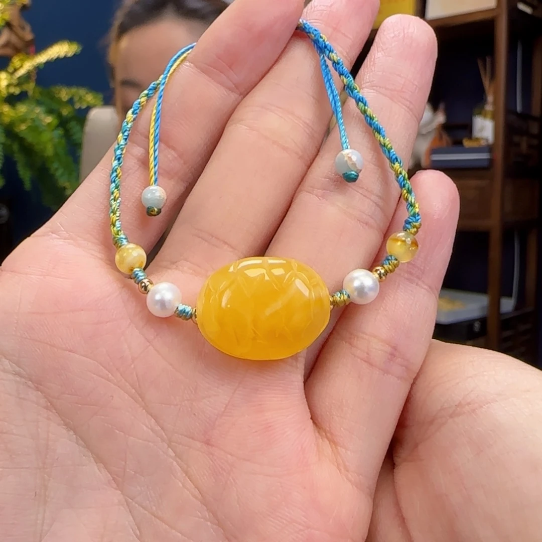 未镶嵌蜜蜡手链111111111111