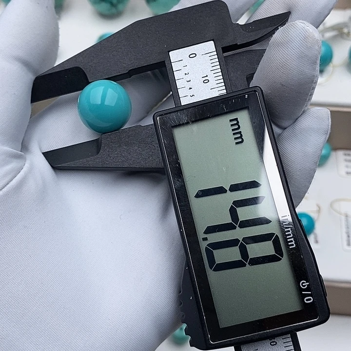 绿松石未镶嵌圆珠