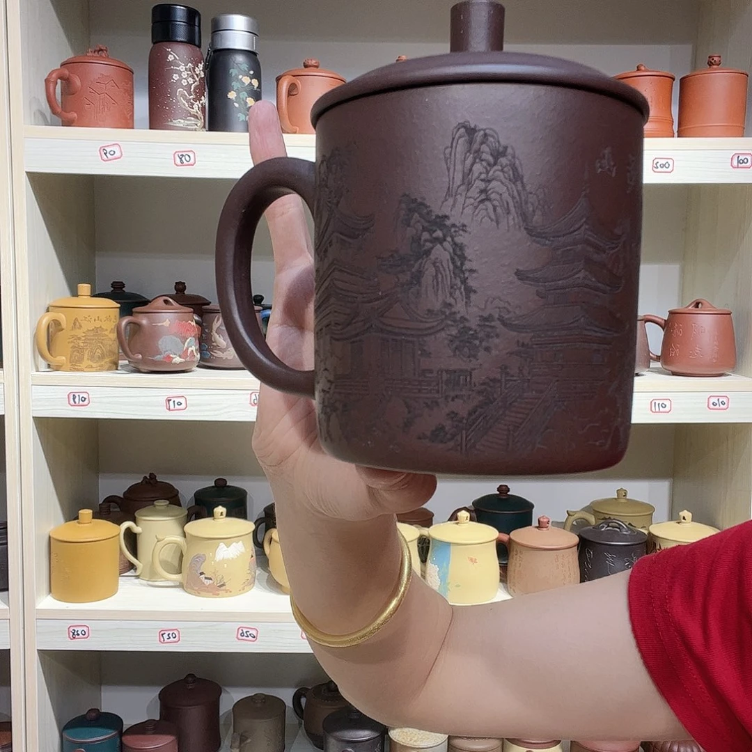 茶杯紫砂手工制作