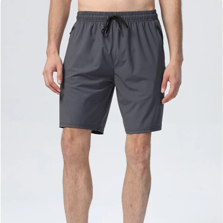 【lulu同款】宽松男士短裤 夏季冰丝薄透气运动速干五分休闲裤