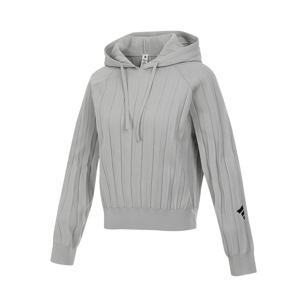 adidas阿迪达斯女子运动卫衣FUSTL W P HDY针织卫衣JM4253