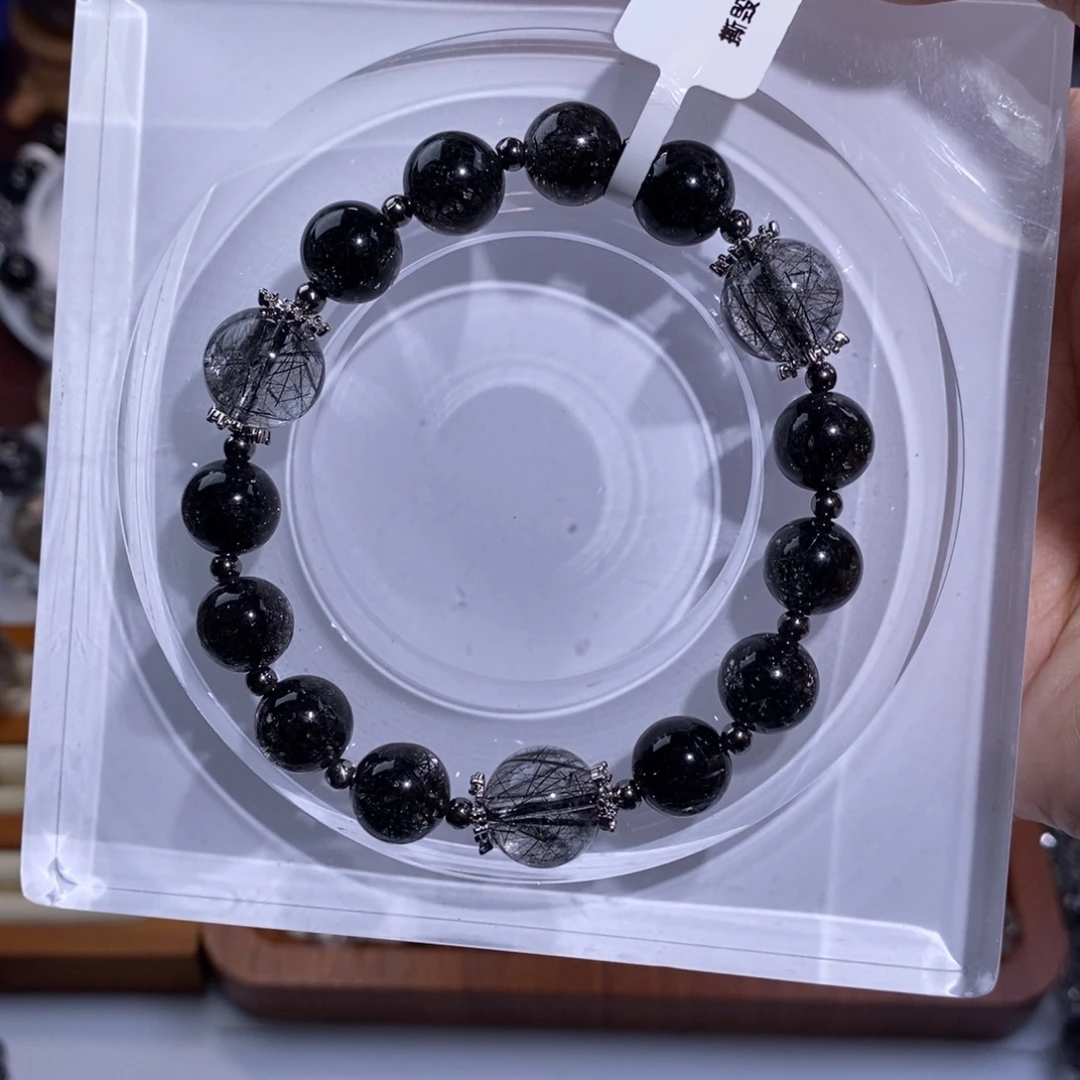 手链未镶嵌水晶设计款烟花蕾丝10mm