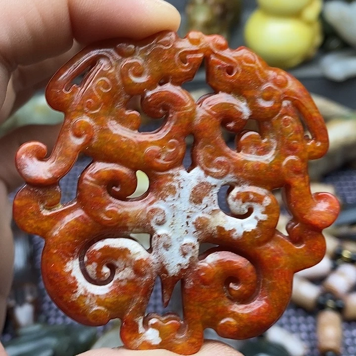 未镶嵌蛇纹石玉颈饰