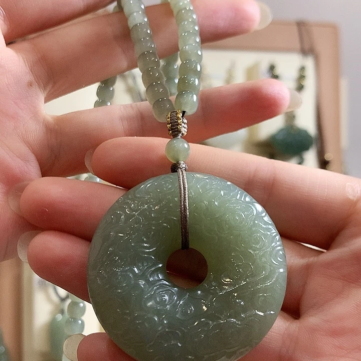 和田玉未镶嵌颈饰❤️***