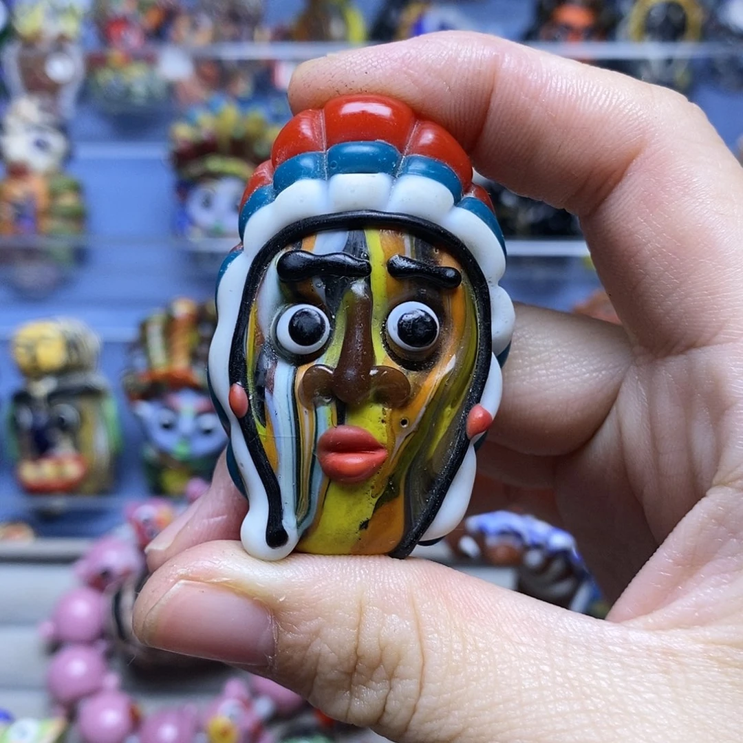 琉璃颈饰爱斯基摩人