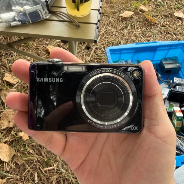 95新 Samsung/三星 三星pl150 可自拍双面屏 配件齐全无瑕疵冷白
