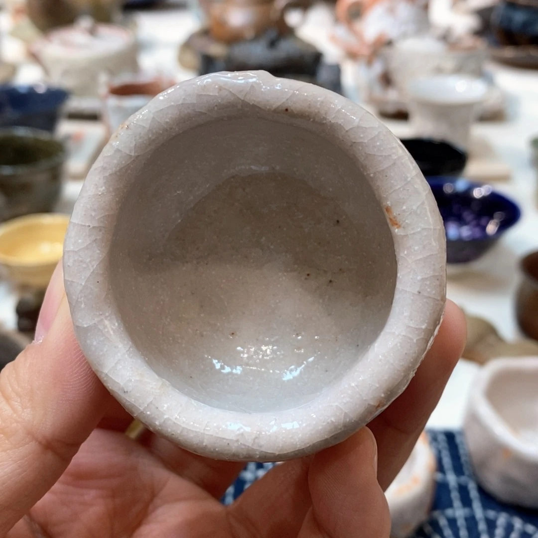 柴烧侘寂粗陶茶具