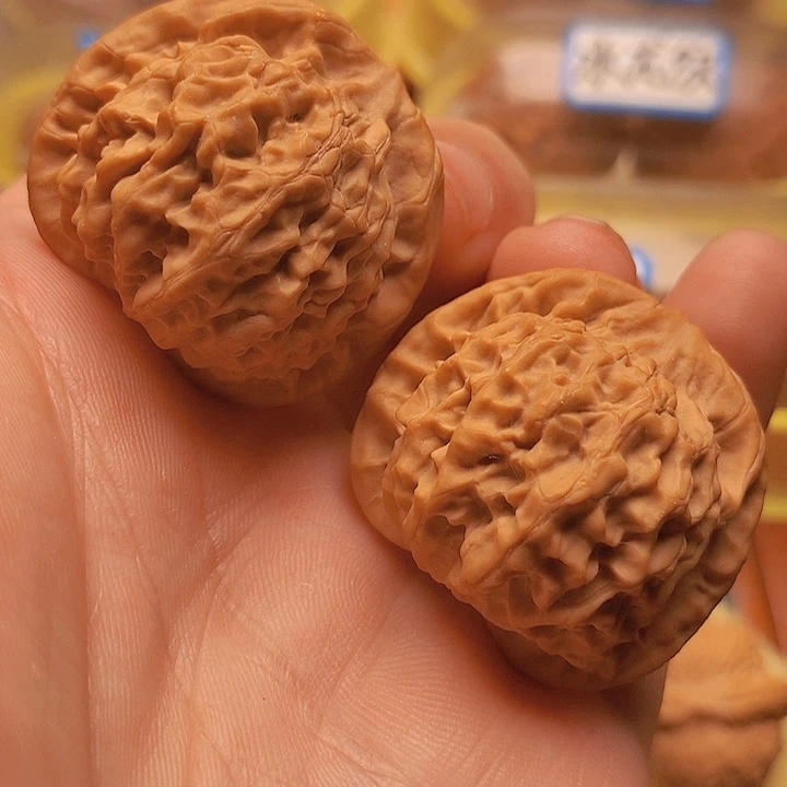 文玩核桃把件37全品蜡皮秦公子