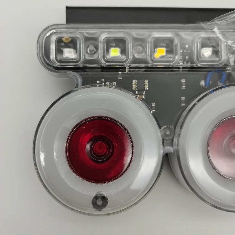 货车爆闪灯24v七彩警示防水刹车灯防追尾超亮led爆闪挂车后尾灯