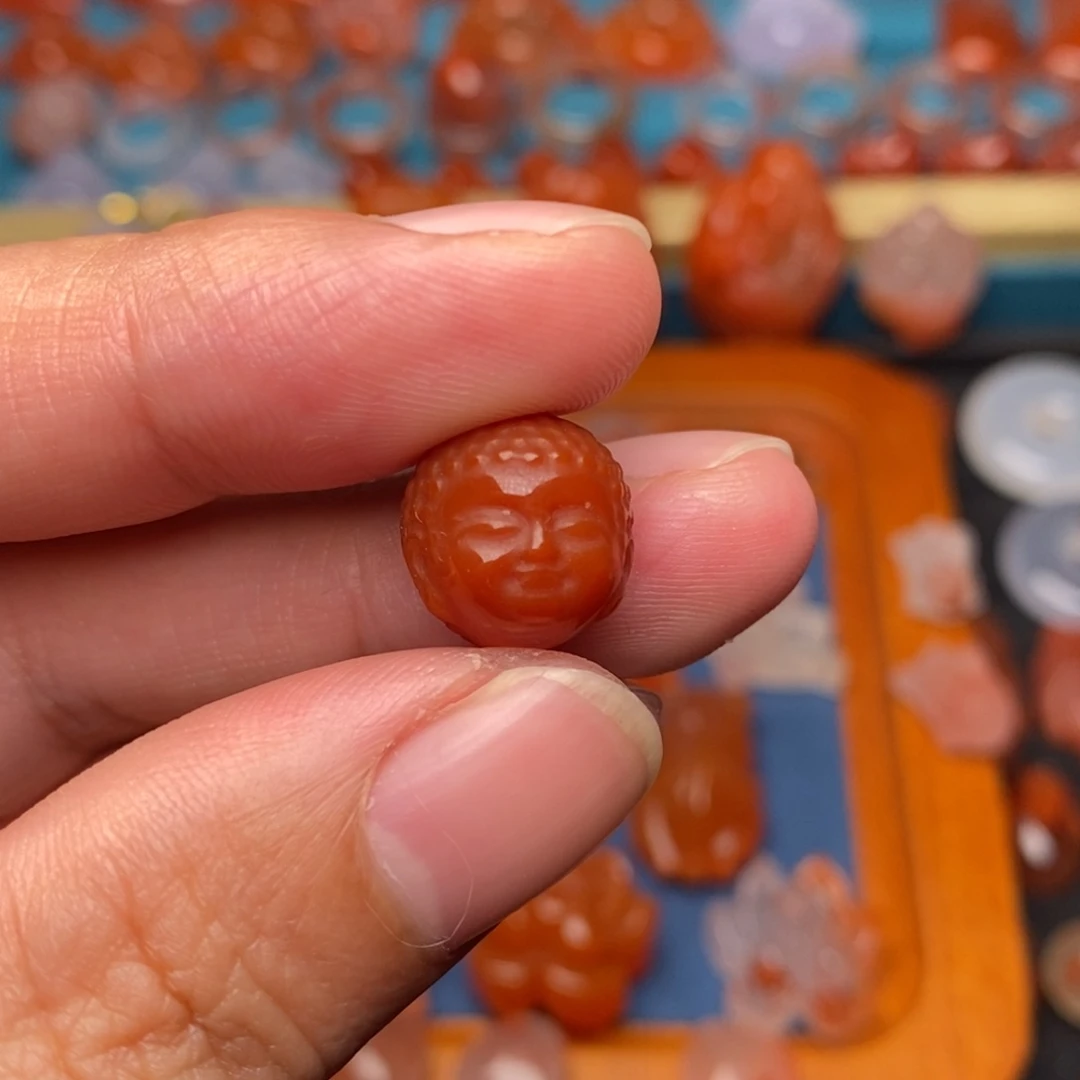 南红玛瑙颈饰未镶嵌傅*云