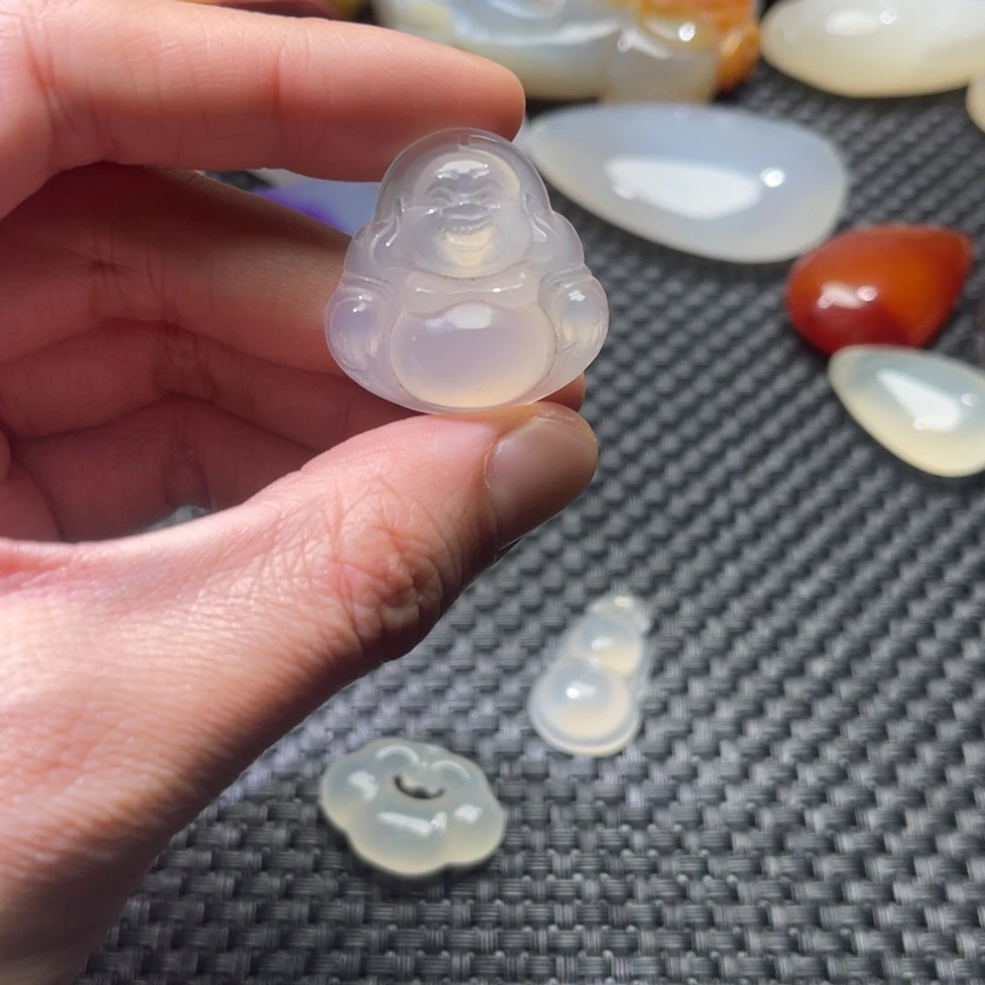 玛瑙/玉髓未镶嵌颈饰