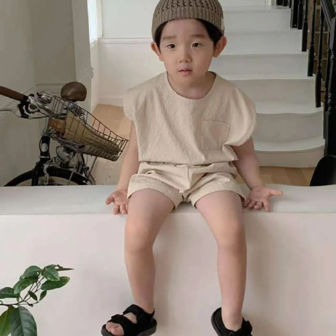 G180儿童家居外出夏季半袖套装