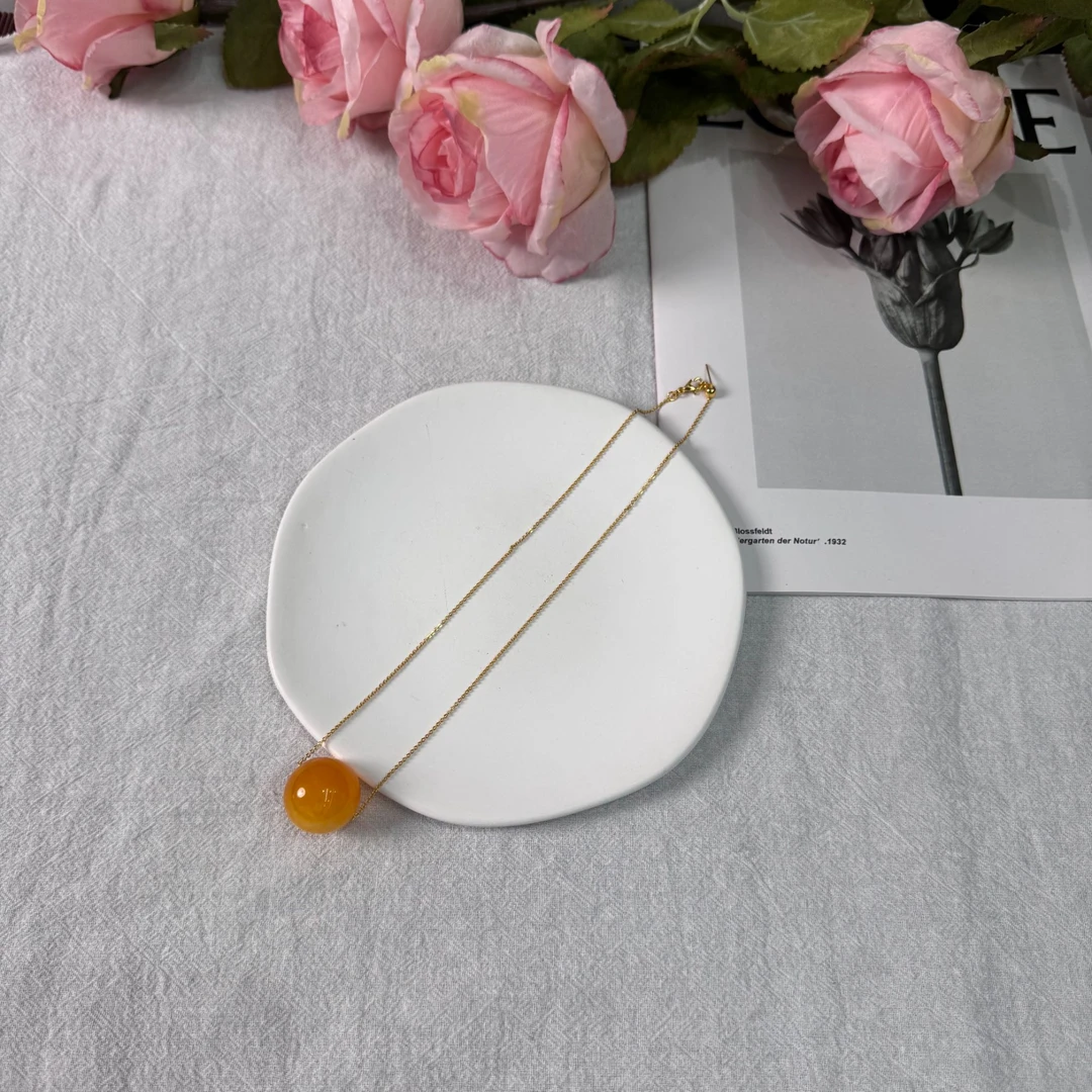 高定珠宝蜜蜡项链ZX2032S88