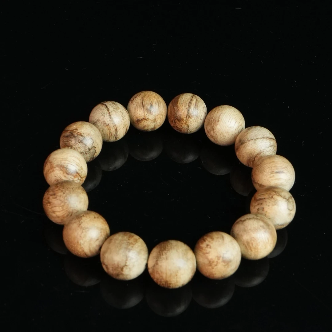 A3314文莱沉香花珠药香凉味1.5cm 13.7g