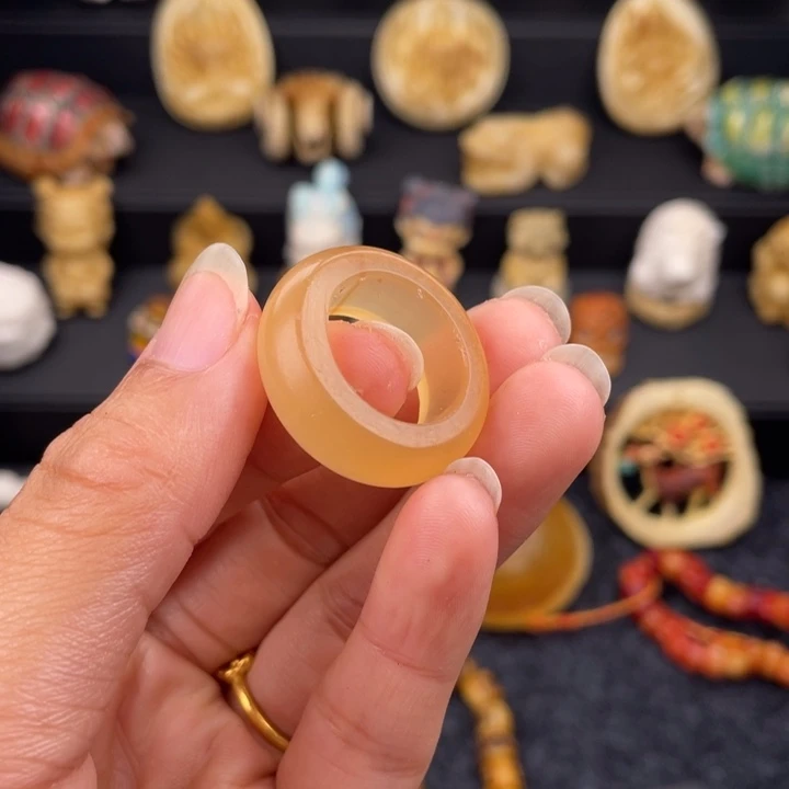 手串/手链驼骨老羊角跑环17