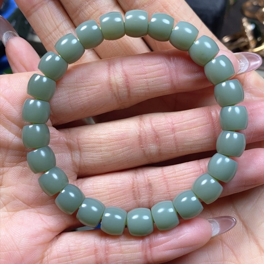 和田玉手串卡9未镶嵌