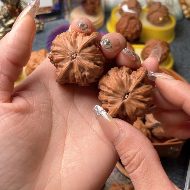 文玩核桃把件Y*磨盘