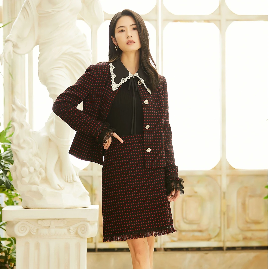Shengyuzhu/声雨竹短款小香风短外套薄款女装