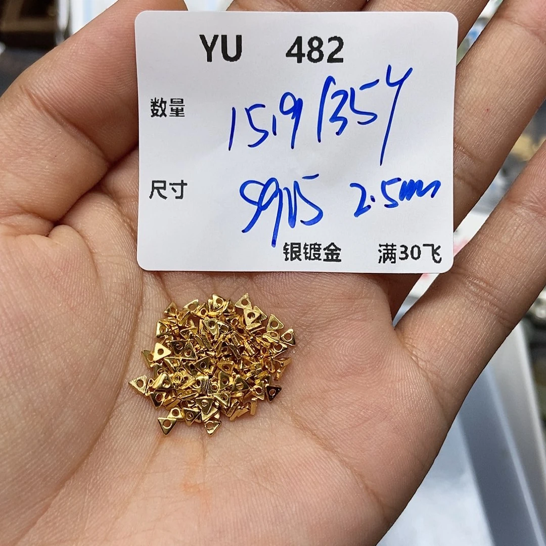 银S925镶嵌水晶颈饰YU482