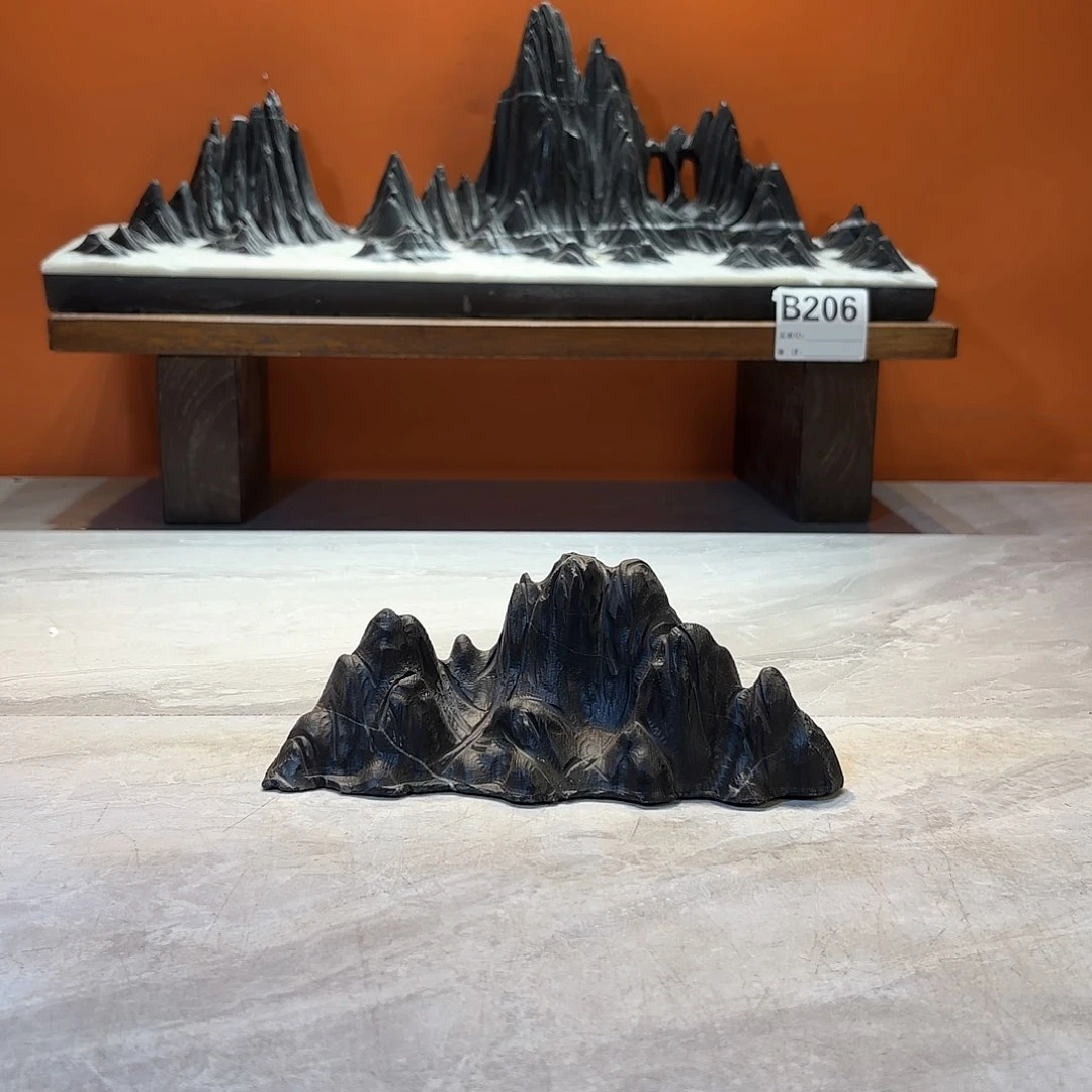 摆件向*灵璧石奇石摆件