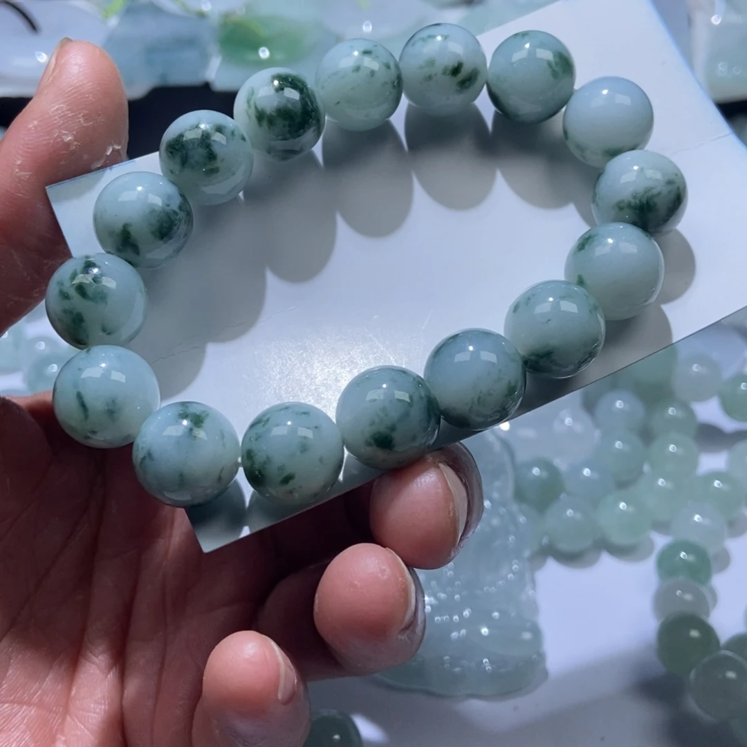 定制翡翠未镶嵌卡13.5