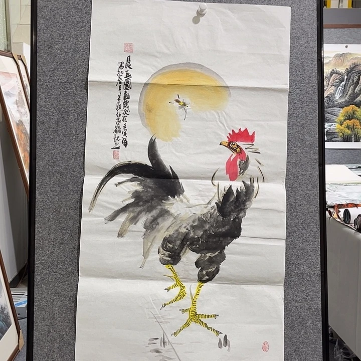 国画D国画作品单幅任发