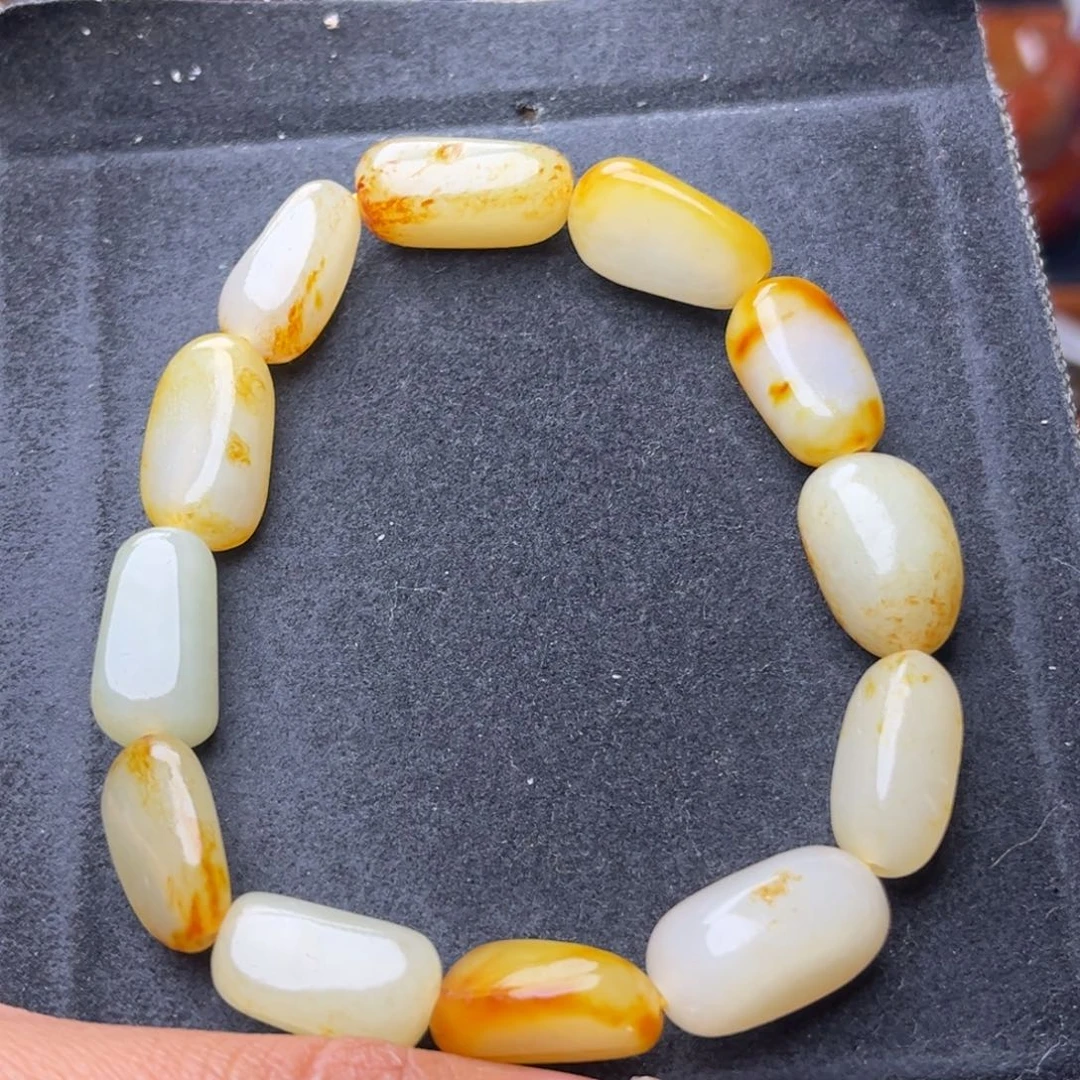 未镶嵌手串和田玉