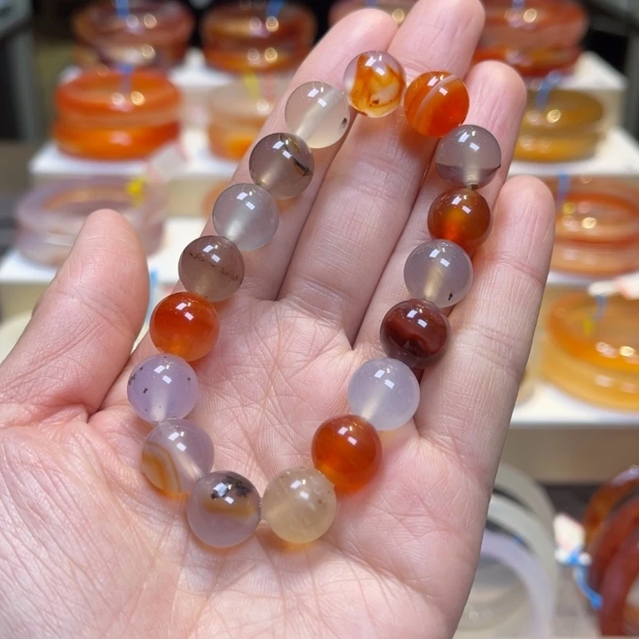 玛瑙/玉髓手串未镶嵌
