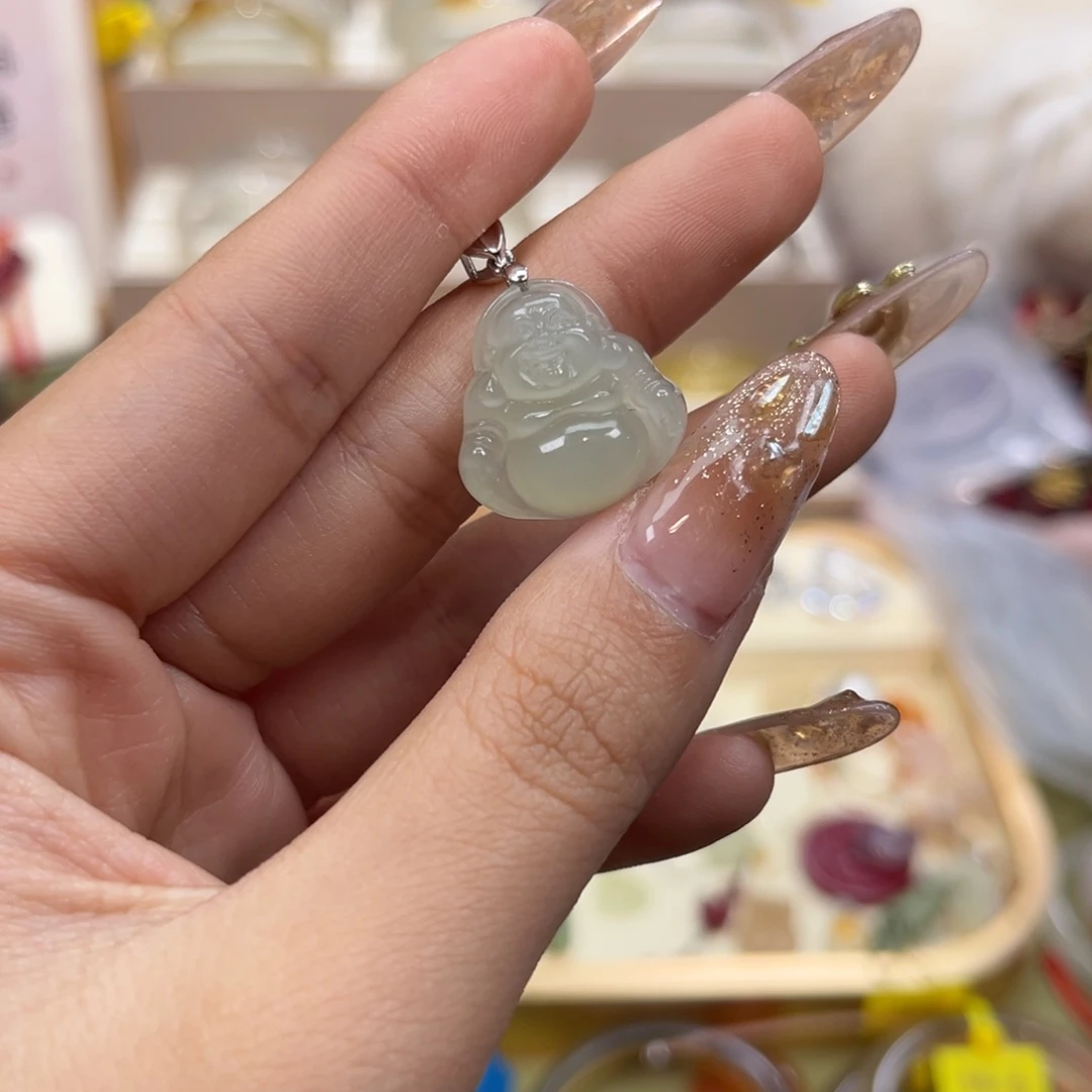 和田玉颈饰未镶嵌❥****