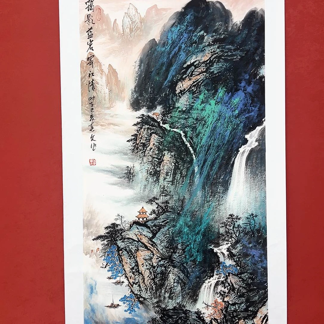 国画国画作品展徐春文