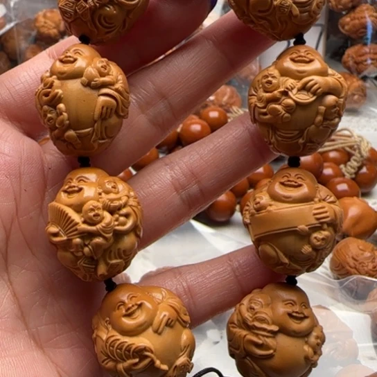 手串橄榄核橄榄雕雕刻工艺品