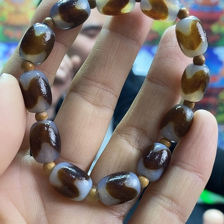 玛瑙/玉髓未镶嵌手链139