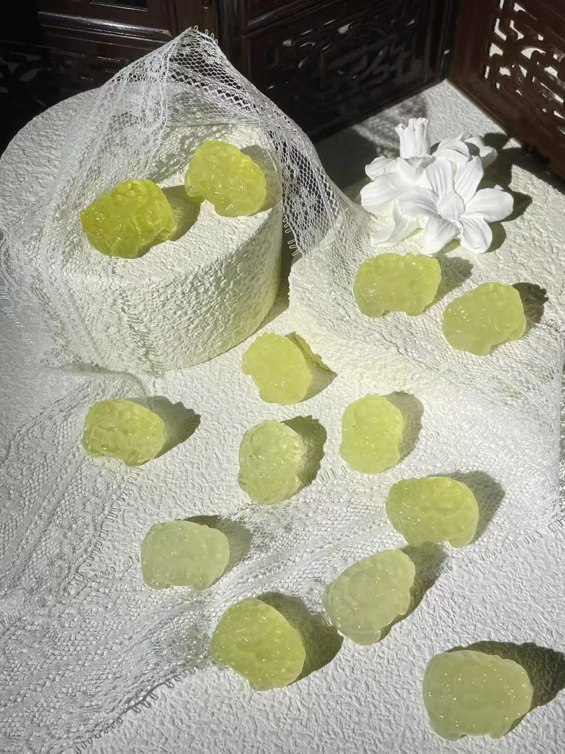 黄水晶背米貔貅 HS401 多样性发货