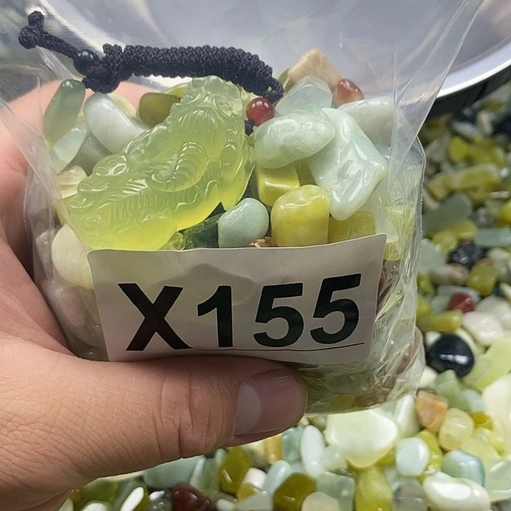 未镶嵌蛇纹石玉鱼缸石