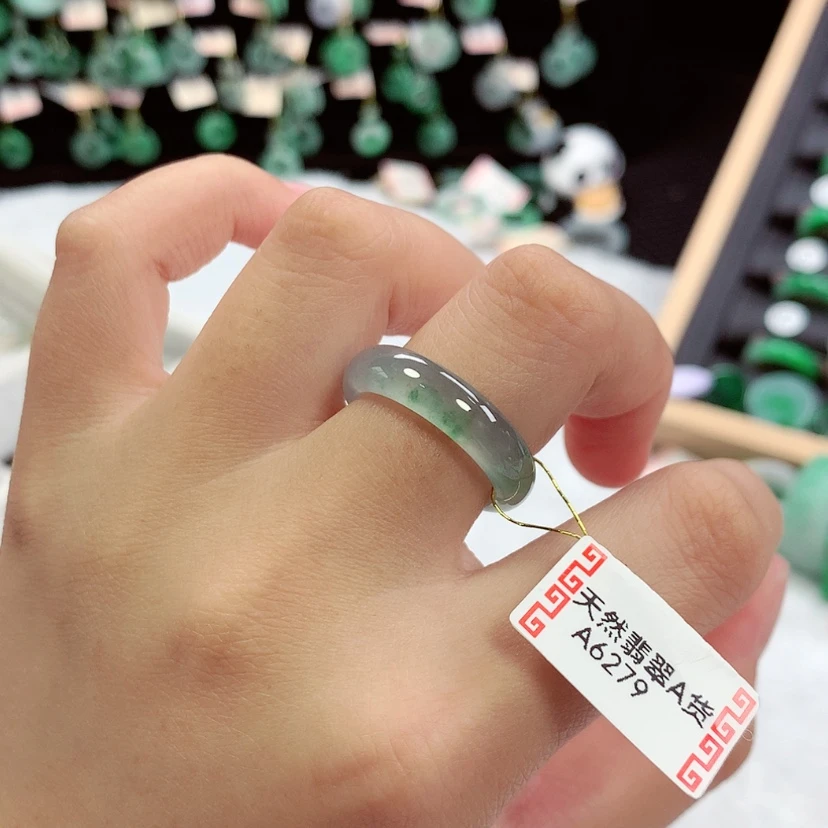 【闪购商品】未镶嵌戒指翡翠15号