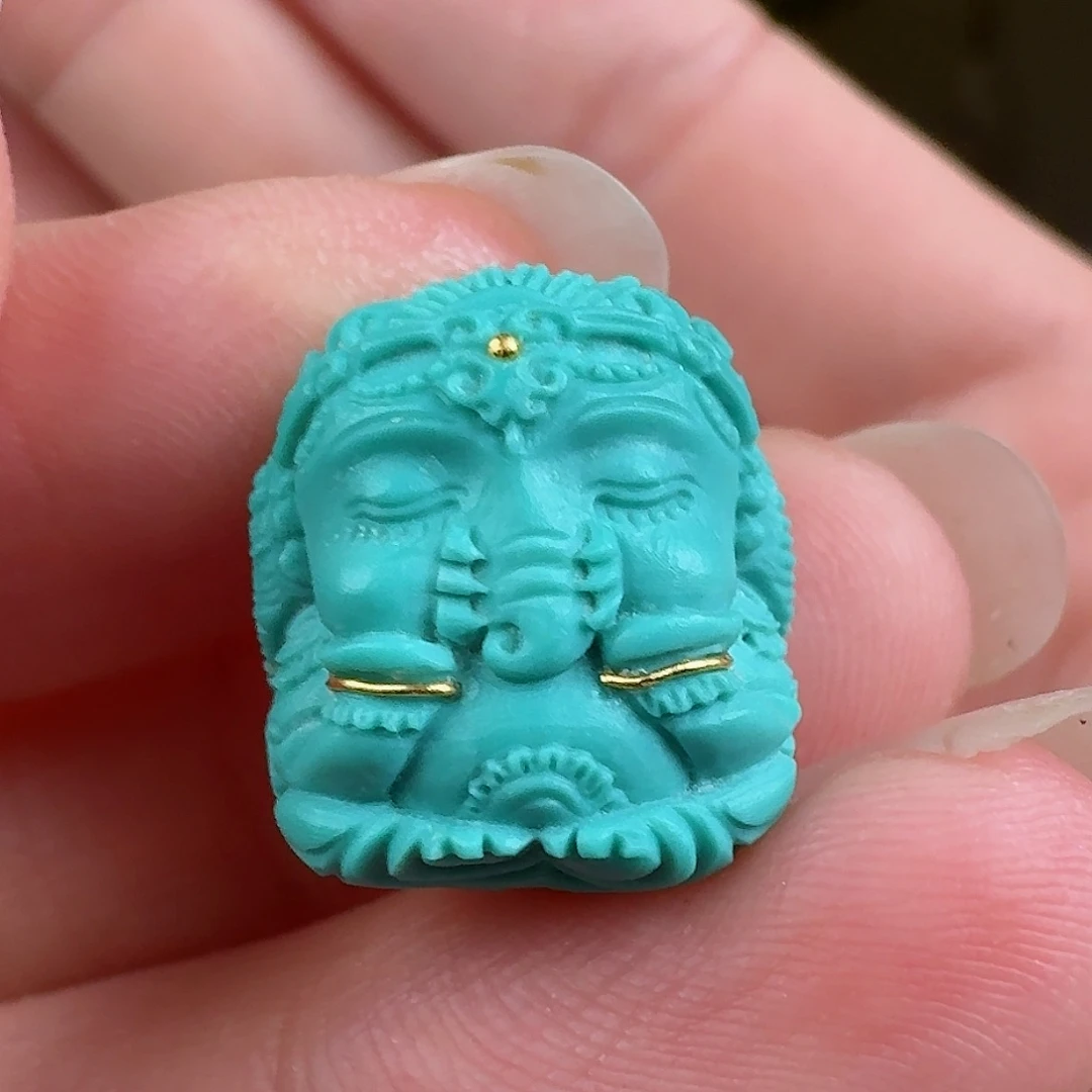 绿松石珠宝奇石未镶嵌