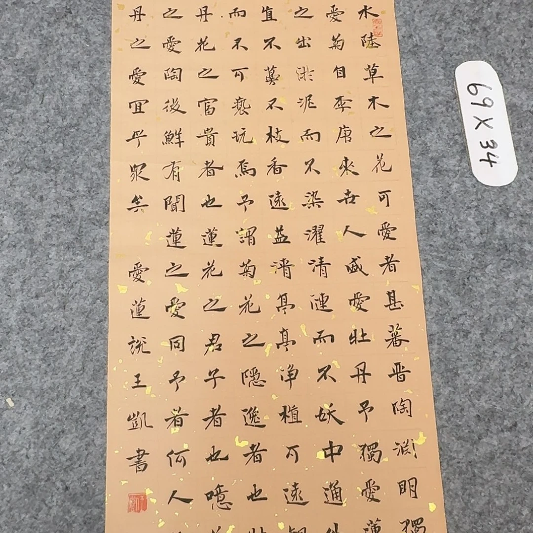 书法中书王凯69×34