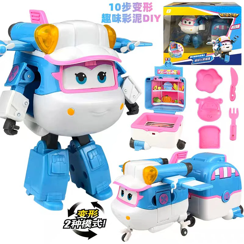 超级飞侠 豪华版变形机器人-糯糯