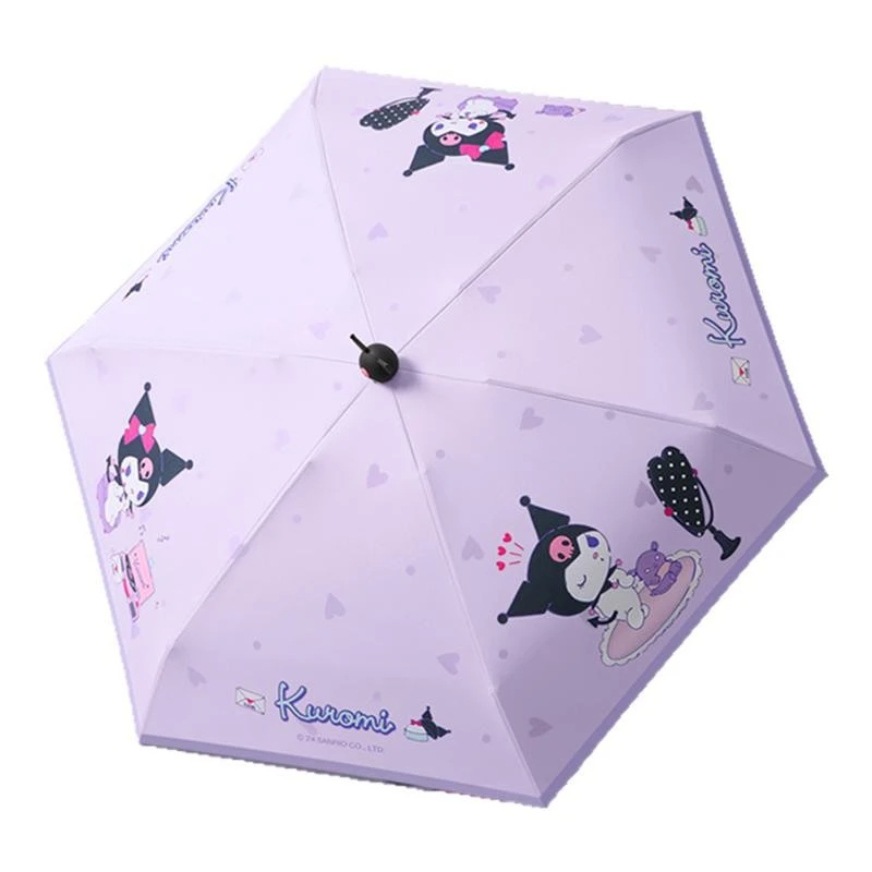 小巧高级感雨伞遮阳伞超轻库洛米两用伞晴雨女正版防晒三丽鸥