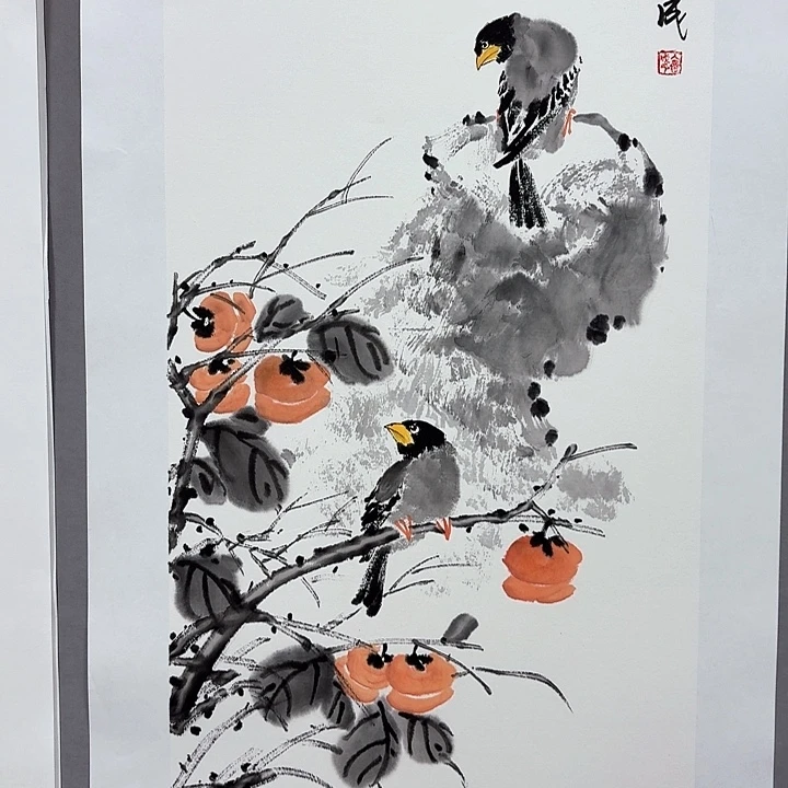 国画亲笔手绘放心去藏